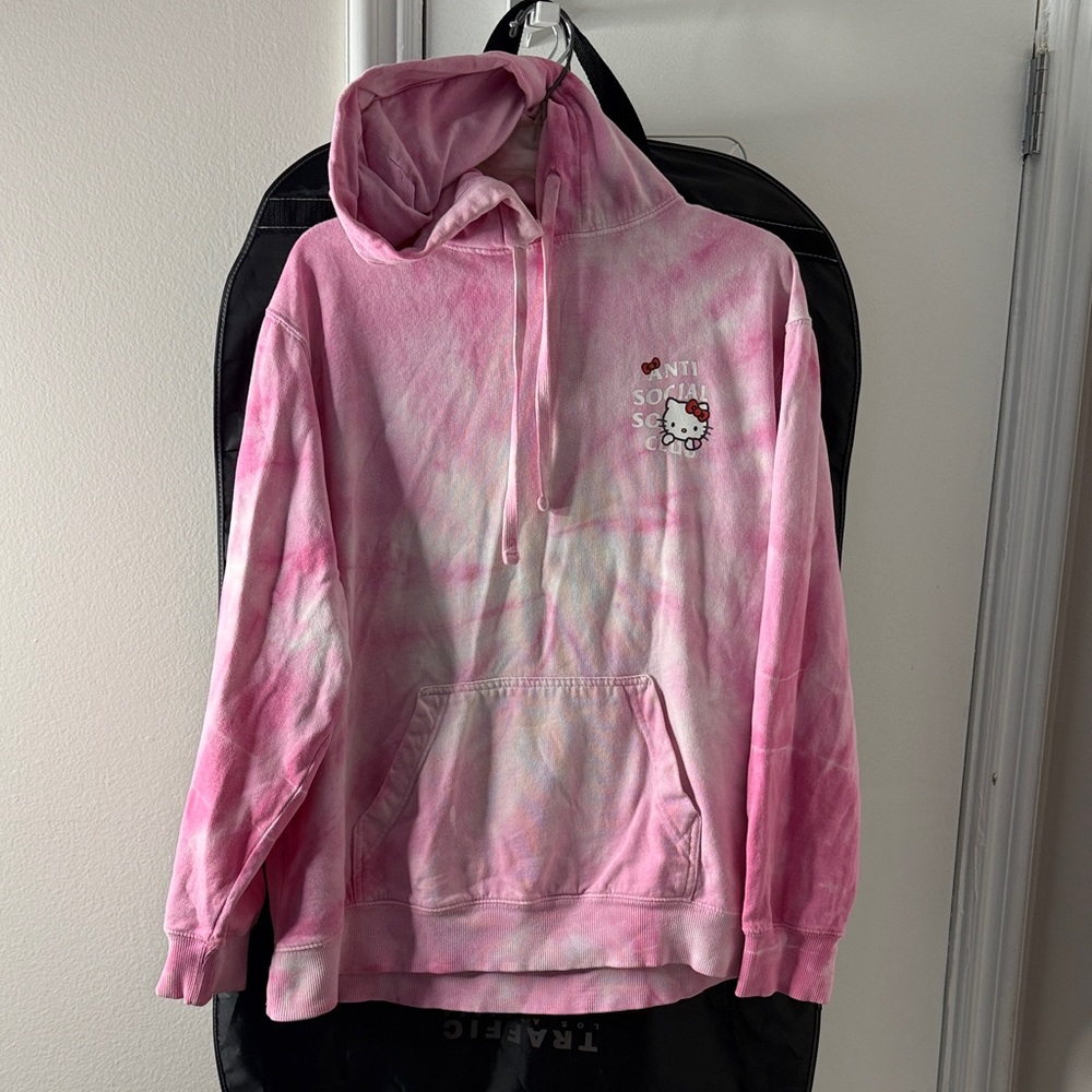 Hello Kitty Pink Pullover Hoodie